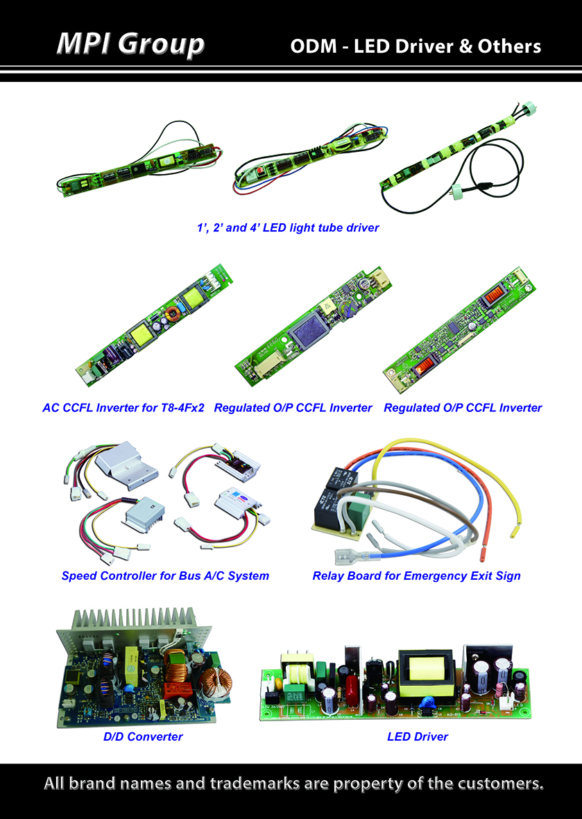 Electronics ODM LED&CCFL Driver